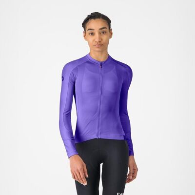 Castelli Espresso 2 W LS cykeltröja långa ärmar ultraviolett dam Castelli Espresso 2 W LS cykeltröja långa ärmar ultraviolett dam