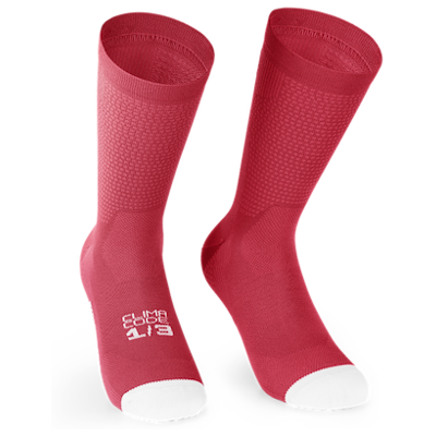 Assos Endurance S11 cykelstrumpor deadly berry unisex Assos Endurance S11 cykelstrumpor deadly berry unisex