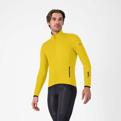 Castelli Alpha 150 cykeljacka mango mojito/sort herr Castelli Alpha 150 cykeljacka mango mojito/sort herr