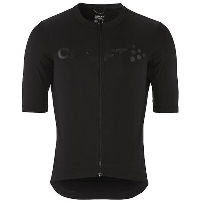 Craft Endur Logo cykeltröja kortärmad svart herr Craft Endur Logo cykeltröja kortärmad svart herr