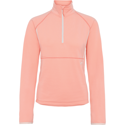 Kari Traa Mika Half-Zip fleece orange dam Kari Traa Mika Half-Zip fleece orange dam