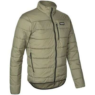 GripGrab EXPLR fodrad cykeljacka olive green herr GripGrab EXPLR fodrad cykeljacka olive green herr