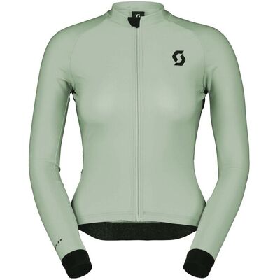 Scott RC Pro Warm LS cykeltröja fresh green dam Scott RC Pro Warm LS cykeltröja fresh green dam
