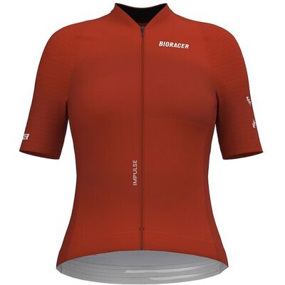 Bioracer Icon cykeltröja kortärmad terra cotta red dam Bioracer Icon cykeltröja kortärmad terra cotta red dam