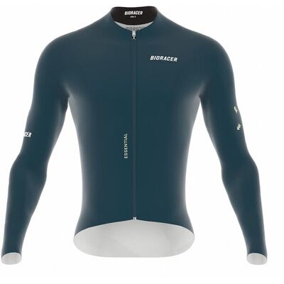 Bioracer Epic LS cykeltröja långa ärmar graphite blue herr Bioracer Epic LS cykeltröja långa ärmar graphite blue herr