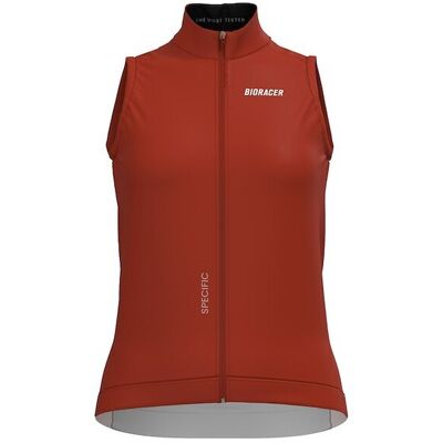 Bioracer Icon Gilet cykelväst terra cotta red dam Bioracer Icon Gilet cykelväst terra cotta red dam