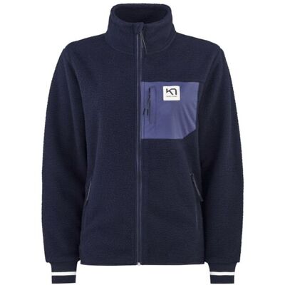 Kari Traa Rothe Midlayer fleecetröja blå dam Kari Traa Rothe Midlayer fleecetröja blå dam