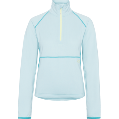 Kari Traa Mika Half-Zip fleecetröja blå dam Kari Traa Mika Half-Zip fleecetröja blå dam
