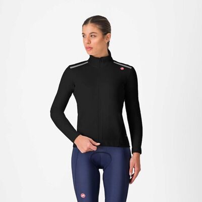 Castelli Espresso Air cykeljacka light black dam Castelli Espresso Air cykeljacka light black dam