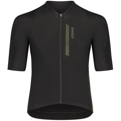 Bioracer Icon gravel cykeltröja kortärmad black/olive green herr Bioracer Icon gravel cykeltröja kortärmad black/olive green herr