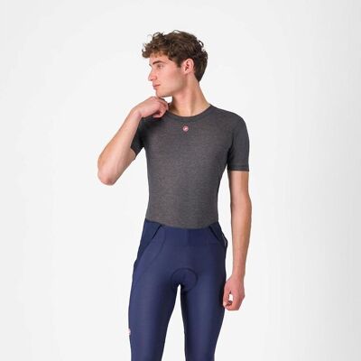 Castelli Medio kortärmad underställströja melange gray herr Castelli Medio kortärmad underställströja melange gray herr