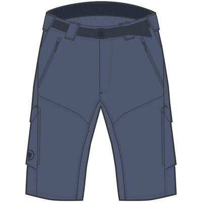 Endura Hummvee cykelshorts indigo rock herr Endura Hummvee cykelshorts indigo rock herr