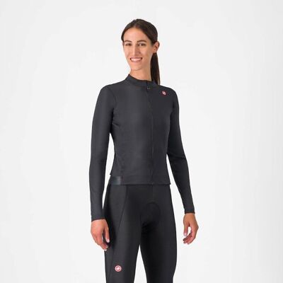 Castelli Espresso W termocykeljacka light black dam Castelli Espresso W termocykeljacka light black dam