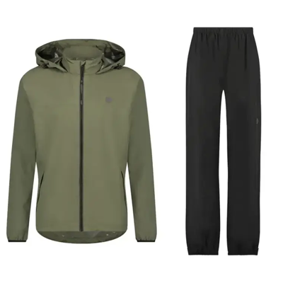 AGU Essential GO regnställ army green unisex AGU Essential GO regnställ army green unisex