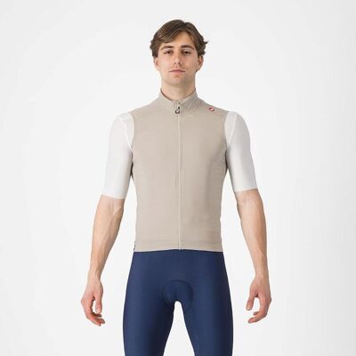 Castelli Espresso cykelväst clay/dark gray herr Castelli Espresso cykelväst clay/dark gray herr