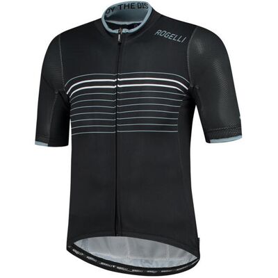 Rogelli Kalon cykeltröja svart/vit herr Rogelli Kalon cykeltröja svart/vit herr