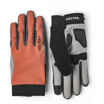 Hestra Bike Guard Long cykelhandskar orange unisex Hestra Bike Guard Long cykelhandskar orange unisex