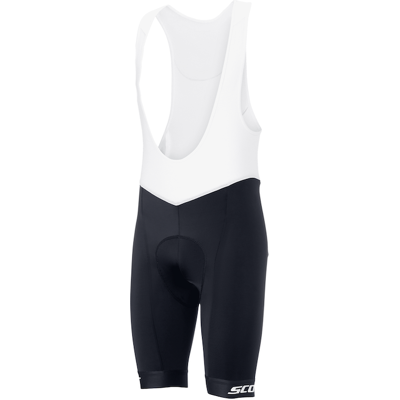Scott Endurance ++ bibshorts svart/vit herr Scott Endurance ++ bibshorts svart/vit herr