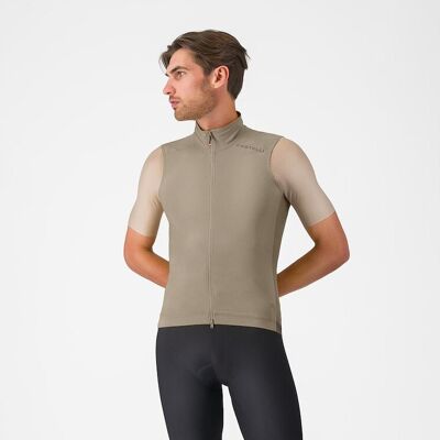 Castelli Espresso 2 cykelväst clay herr Castelli Espresso 2 cykelväst clay herr