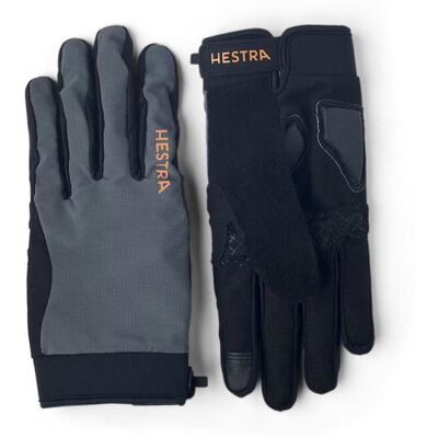 Hestra Bike Guard Long cykelhandskar mörkgrå unisex Hestra Bike Guard Long cykelhandskar mörkgrå unisex