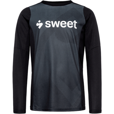 Sweet Protection Hunter II Trail T-shirt med långa ärmar svart junior Sweet Protection Hunter II Trail T-shirt med långa ärmar svart junior