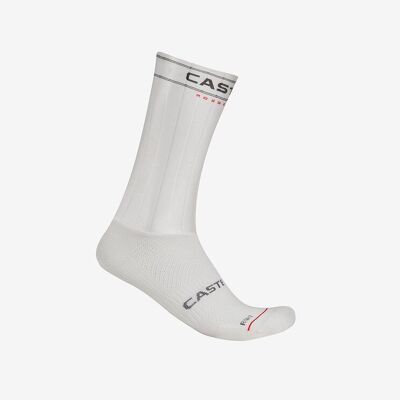 Castelli Fast Feet 4 cykelstrumpor vit Castelli Fast Feet 4 cykelstrumpor vit