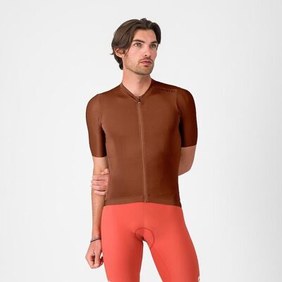 Castelli Espresso 2 cykeltröja korta ärmar deep mocha herr Castelli Espresso 2 cykeltröja korta ärmar deep mocha herr