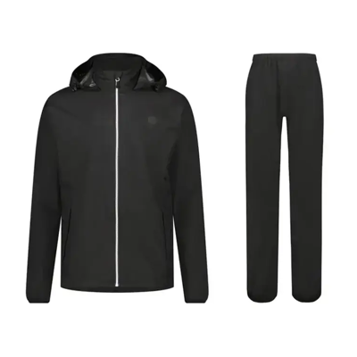 AGU Essential GO regnställ svart unisex AGU Essential GO regnställ svart unisex