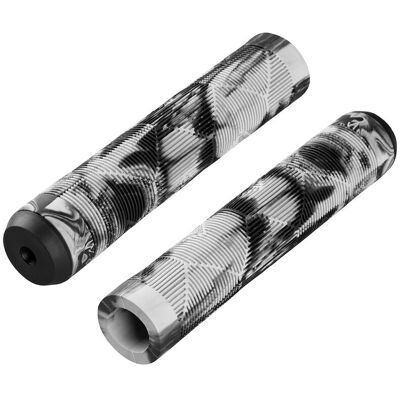 FORCE handtag för BMX 145 mm gummi svart-grå FORCE handtag för BMX 145 mm gummi svart-grå