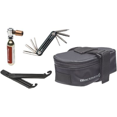 Blackburn Local CO2 Ride Kit sadelväska med innehåll Blackburn Local CO2 Ride Kit sadelväska med innehåll