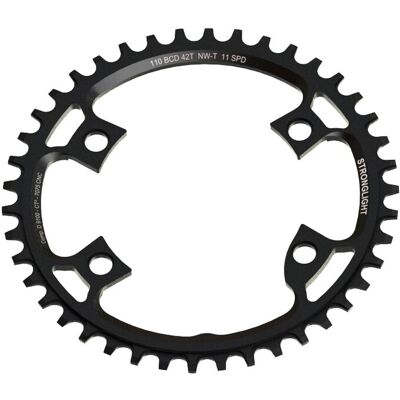 Stronglight Singlespeed Drev 44T Ø110 Asymmetrisk 4 Hål Stronglight Singlespeed Drev 44T Ø110 Asymmetrisk 4 Hål
