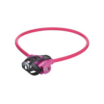Trelock Pink FIX-GO Cykellås - 10mm, 750mm, Stål Trelock Pink FIX-GO Cykellås - 10mm, 750mm, Stål