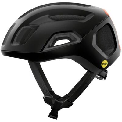 POC Ventral Air MIPS cykelhjälm uranium black/fluorescent orange POC Ventral Air MIPS cykelhjälm uranium black/fluorescent orange