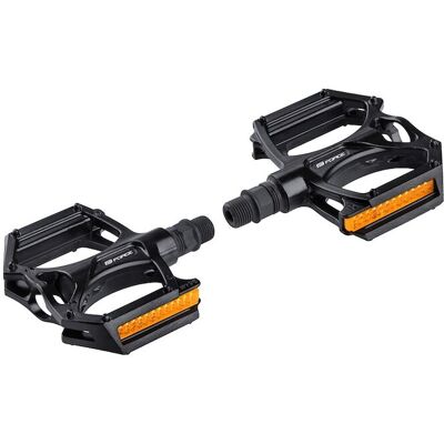 FORCE BMX-pedaler i aluminium svart FORCE BMX-pedaler i aluminium svart