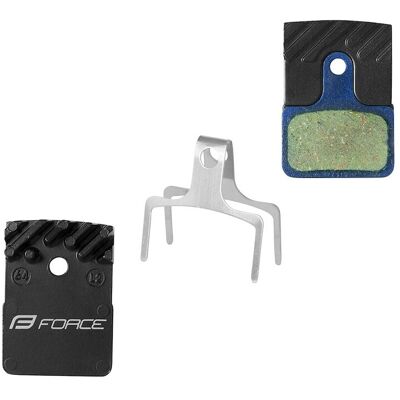 FORCE bromsbelägg disc för Shimano L03A polymer med kylfläns FORCE bromsbelägg disc för Shimano L03A polymer med kylfläns