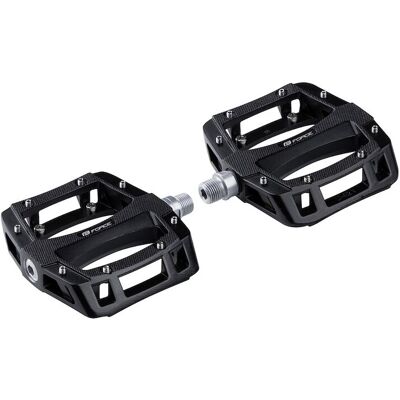 FORCE pedaler BMX/Downhill i aluminium svart FORCE pedaler BMX/Downhill i aluminium svart