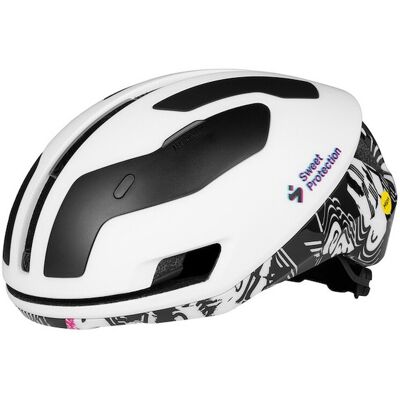 Sweet Protection Falconer Aero 2Vi Mips Block Party LTD cykelhjälm Sweet Protection Falconer Aero 2Vi Mips Block Party LTD cykelhjälm