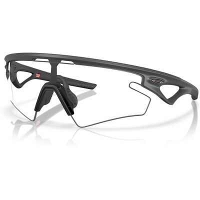 Oakley Sphaera Slash cykelglasögon carbon/photochromic black iridium Oakley Sphaera Slash cykelglasögon carbon/photochromic black iridium