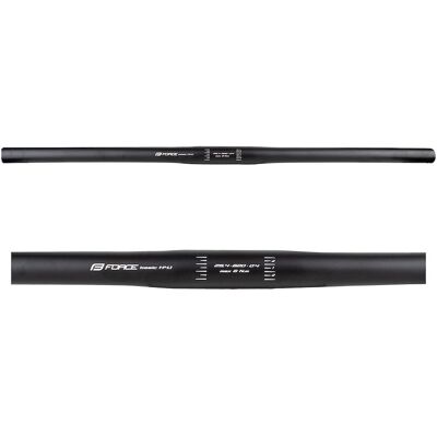 FORCE BASIC H4.1 styre MTB flat 25,4/600 mm aluminium mattsvart FORCE BASIC H4.1 styre MTB flat 25,4/600 mm aluminium mattsvart