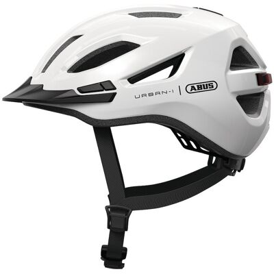 ABUS Urban-I 4.0 cykelhjälm shiny white ABUS Urban-I 4.0 cykelhjälm shiny white