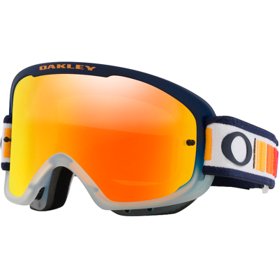 Oakley O Frame 2.0 PRO MTB Troy Lee Design cykelglasögon Fire Iridium/TLD orange blocks Oakley O Frame 2.0 PRO MTB Troy Lee Design cykelglasögon Fire Iridium/TLD orange blocks