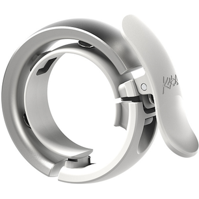 Knog Oi Prima ringklocka large grå 23,8 till 31,8 mm styrdiameter Knog Oi Prima ringklocka large grå 23,8 till 31,8 mm styrdiameter