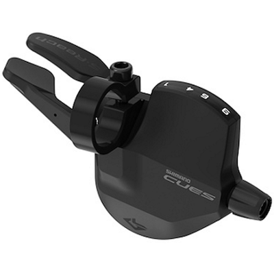 SHIMANO Rapidfire Plus - ergonomisk växelspak för små händer - Färgsortiment SHIMANO Rapidfire Plus - ergonomisk växelspak för små händer - Färgsortiment