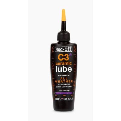 Muc-Off C3 ceramic all weather kedjeolja 120 ml Muc-Off C3 ceramic all weather kedjeolja 120 ml