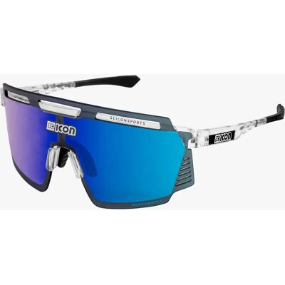 Scicon Aerowatt cykelglasögon crystal/multimirror blue Scicon Aerowatt cykelglasögon crystal/multimirror blue