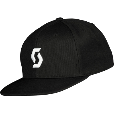 Scott Flat Brim Cap keps svart onesize Scott Flat Brim Cap keps svart onesize