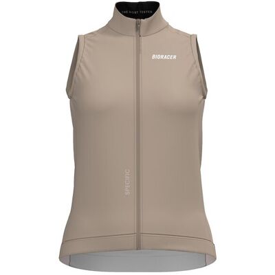 Bioracer Icon Gilet cykelväst sand storm beige dam Bioracer Icon Gilet cykelväst sand storm beige dam