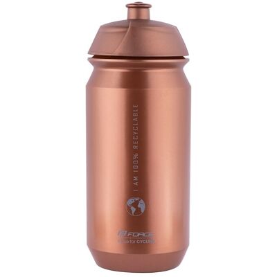 FORCE Bio Earth vattenflaska 0,5 liter bronze/grå FORCE Bio Earth vattenflaska 0,5 liter bronze/grå