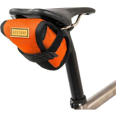 Restrap Sadelväska, 0,6 Liter, Orange Restrap Sadelväska, 0,6 Liter, Orange