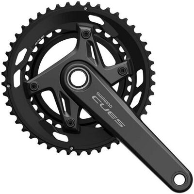 Shimano Cues FC-U6030-2 vevparti dubbel 34/50T 9/10 speed 172,5 mm Shimano Cues FC-U6030-2 vevparti dubbel 34/50T 9/10 speed 172,5 mm